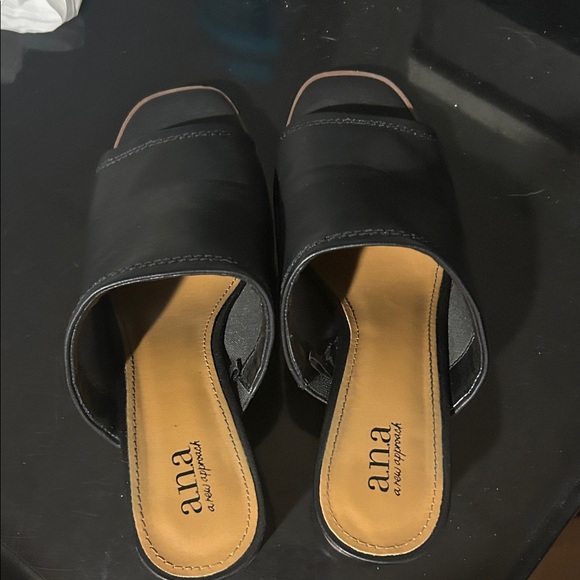 a.n.a Shoes - a.n.a Black Women's Mules